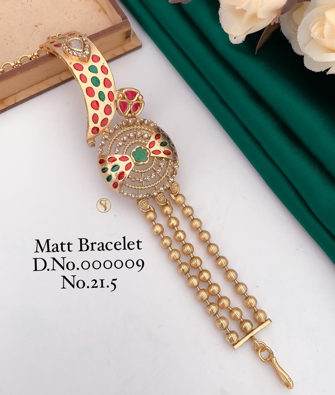 Matte Pearl Fancy Designer Bracelets 2 Wholesale Manufacturers
